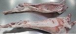 MEDIA CARCASA CORDERO FRIGORIFICO SIMUNOVIC RANGO 4.5 A 6.5 KG (1/2 CORDERO )